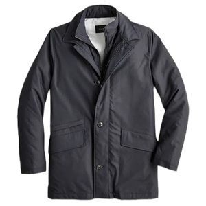 J. Crew Fulton Insulated Jacket with Primaloft Insulation in Black Mens XS
